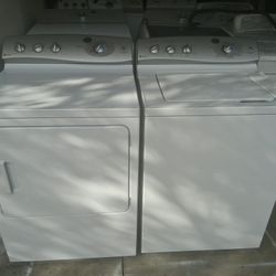 GE Washer And Gas Dryer 
