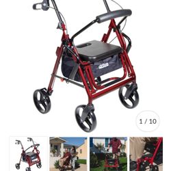 Drive (TM) Duet Rollator/transport Chair