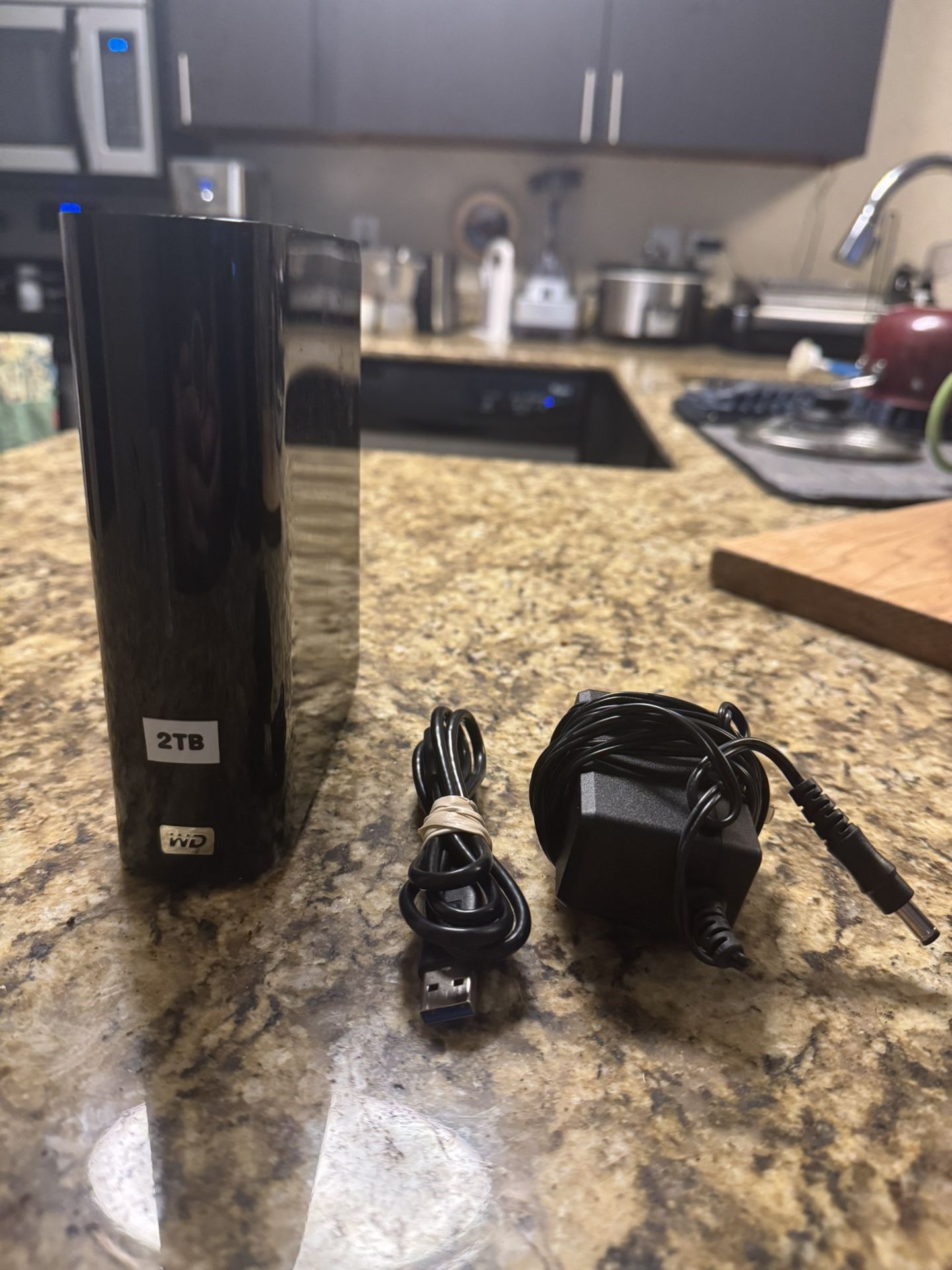 2TB Western Digital External Hard Drive