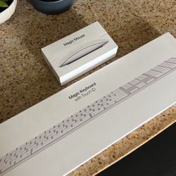 Apple Keyboard With Touch ID And Magic Mouse