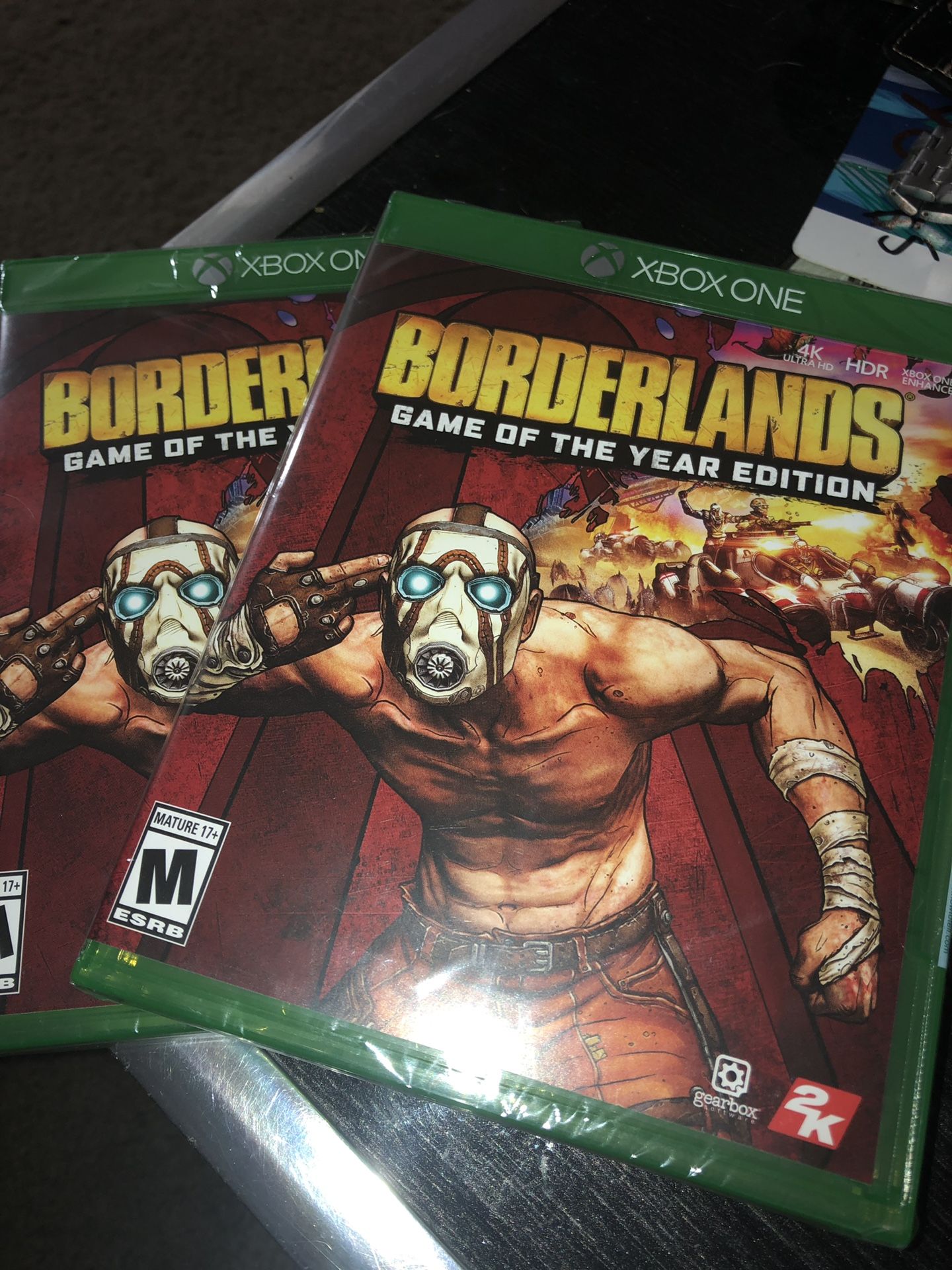 Borderlands game of the year edition true 4k Xbox one x