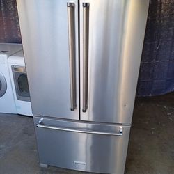 Kitchen Aid Refrigerator French Door Stainless Steel 