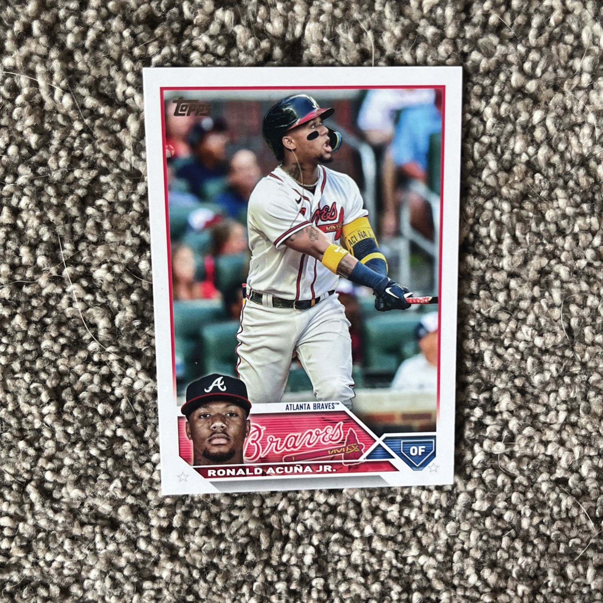 acuna topps card
