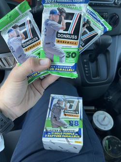 Don Russ Panini 2021 BASEBALL CARDS NEW IN BOX