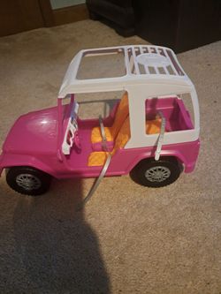 Barbie jeep