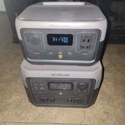 Ecoflow River 2 and river max batteries