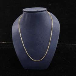 Chain - Yellow Gold 18k (.750) 2.8 grams 16 inch