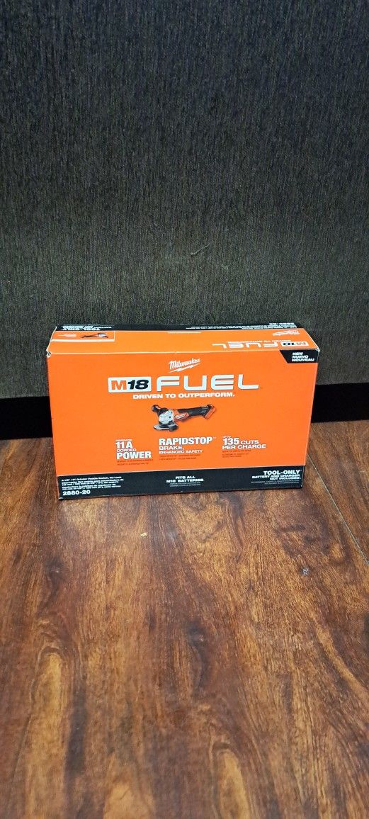 MILWAUKEE M18 VTS FUEL BRUSHLESS GRINDER TOOL ONLY