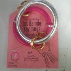 2pc. Bangle Key Ring 