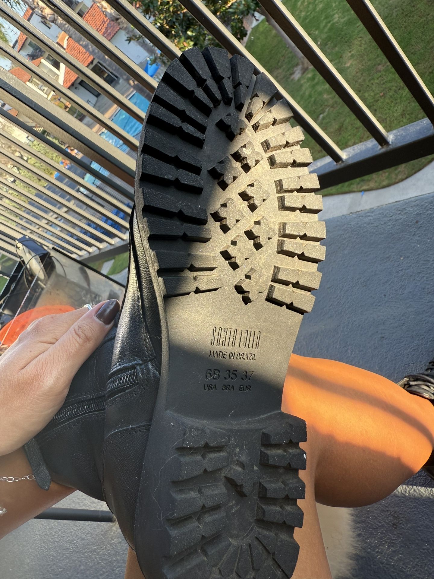 Leather Boot From Brazil
