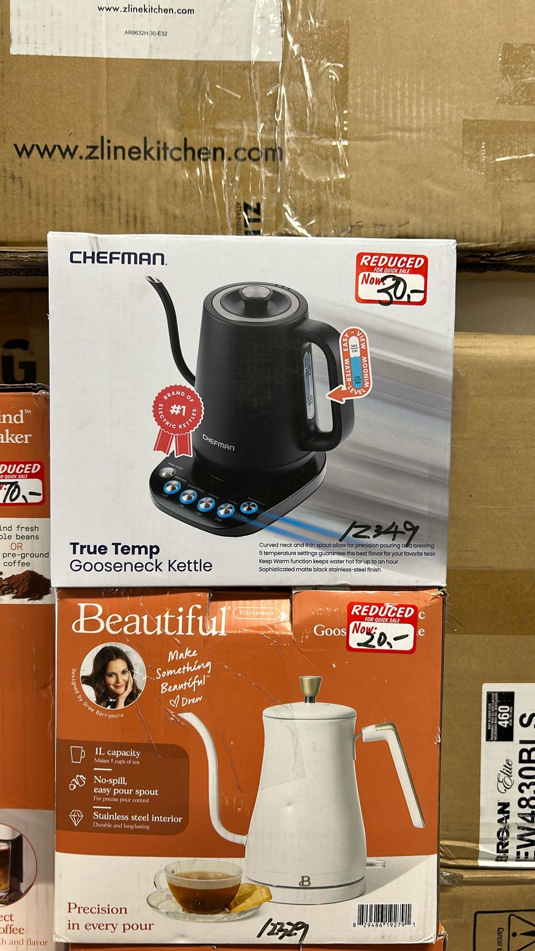 Chefman True Temp Gooseneck Kettle