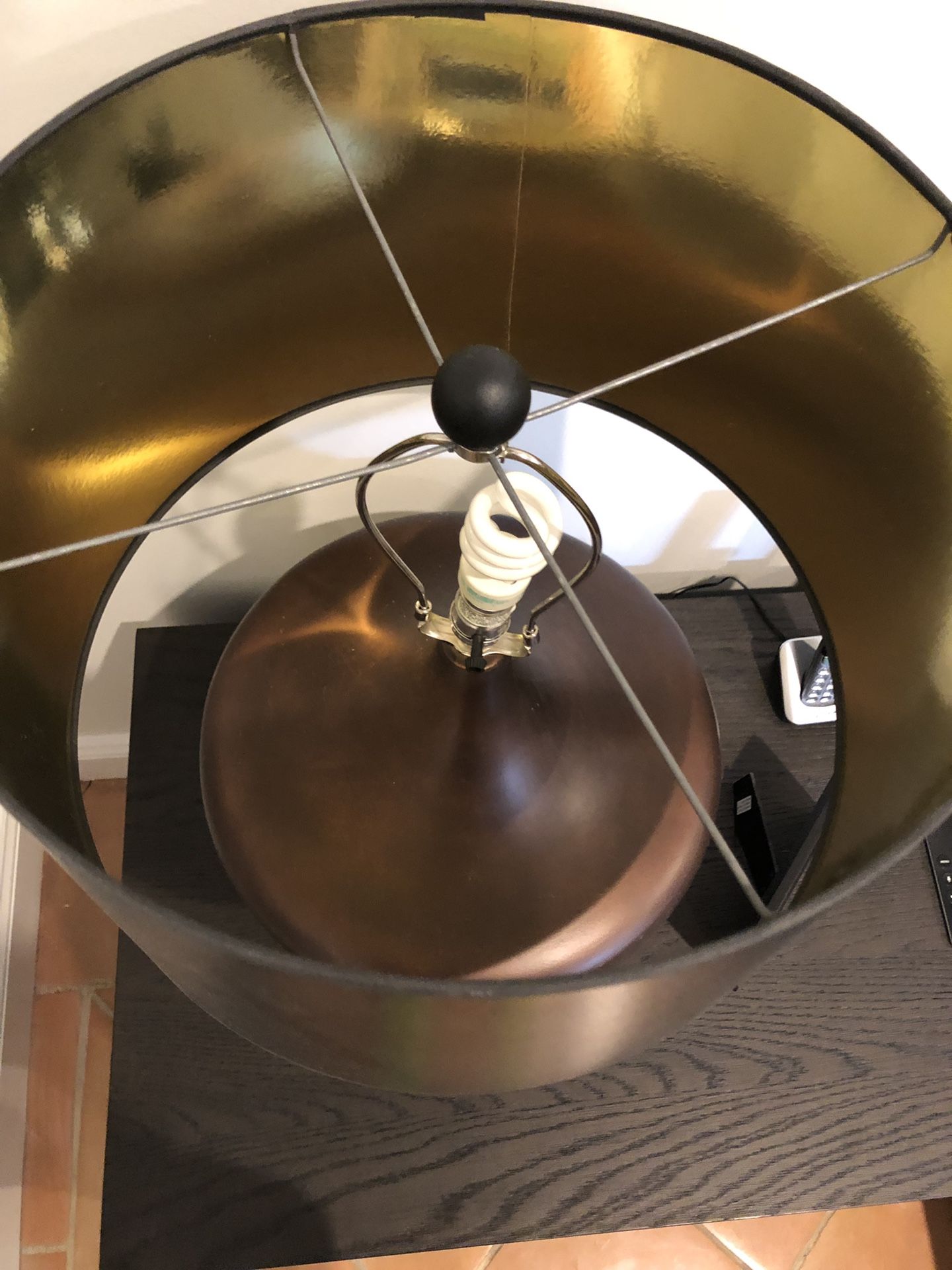 Restoration Hardware bedside lamp night light