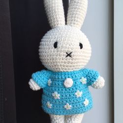 miffy blue dress Miffy Tulip Dress: Blue With Red Hat