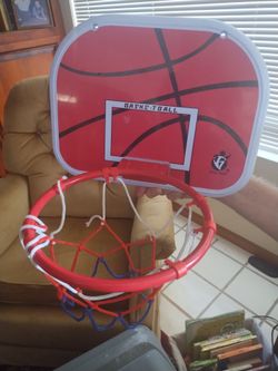 Screw in basketball hoop