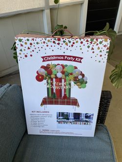 Christmas party ballon kit ballon Arch kit merry Christmas Kit