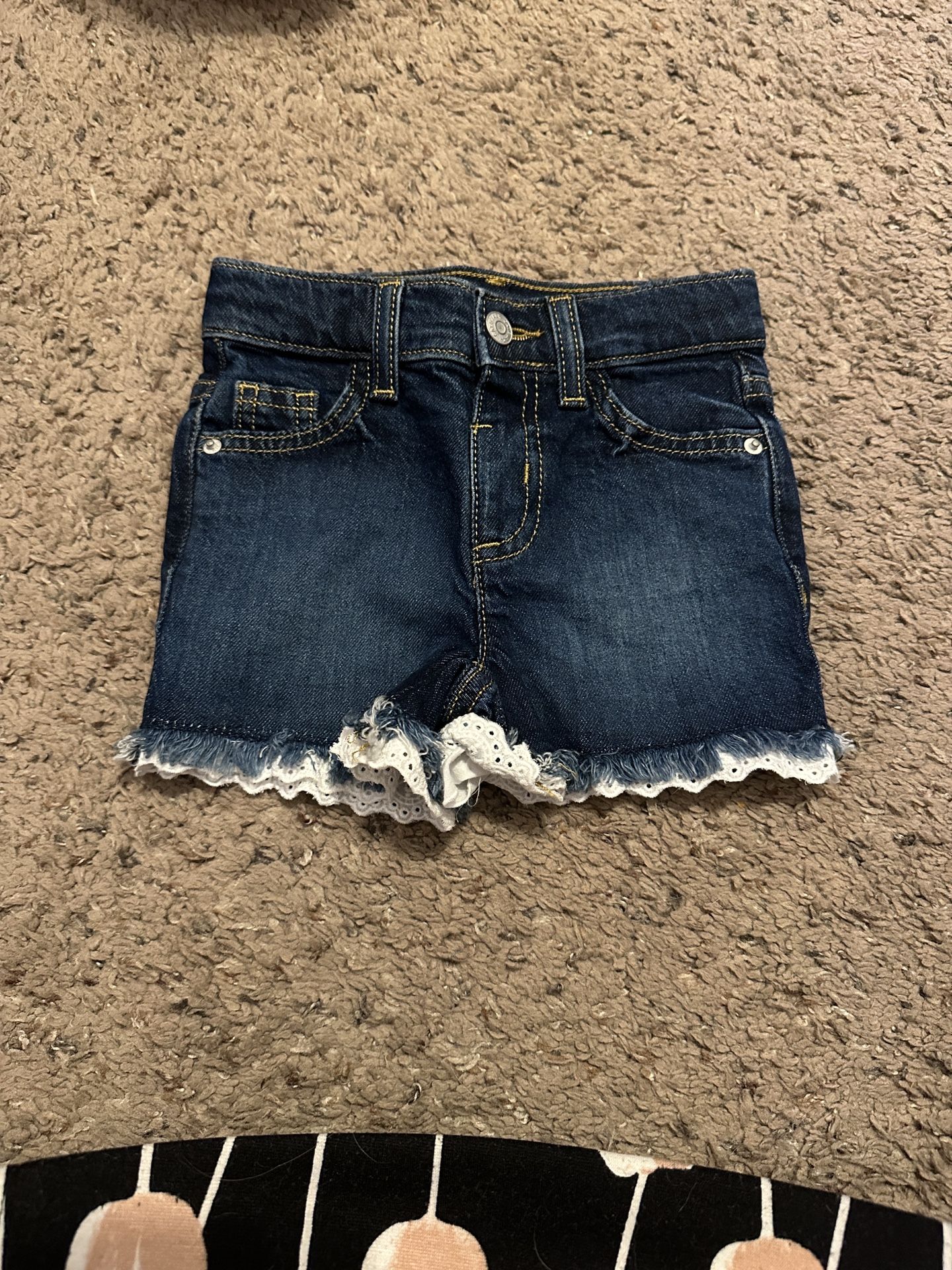 Cat & Jack Toddler Girl Jean Shorts