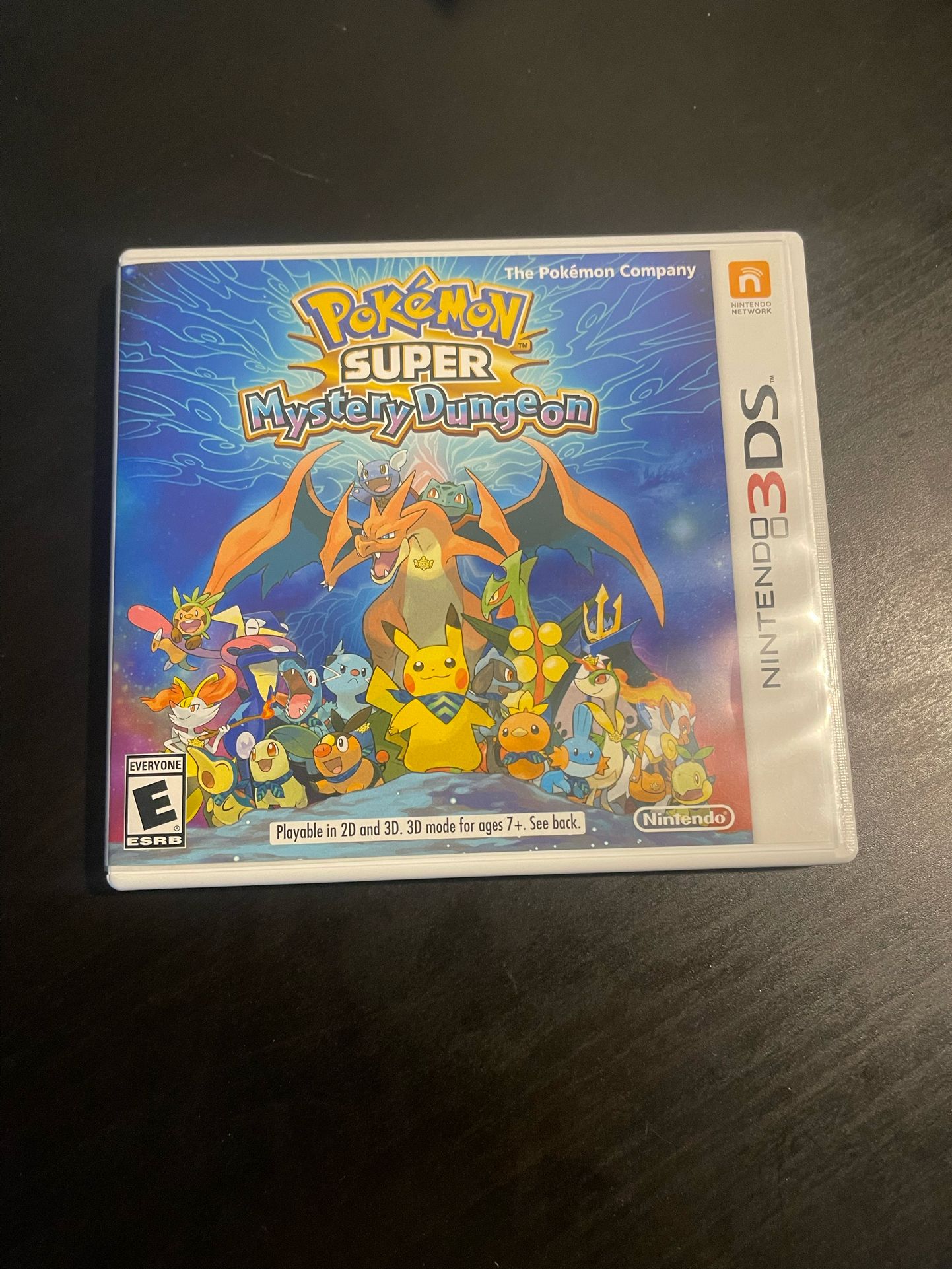 3DS Pokemon super mystery dungeon no manual read description 