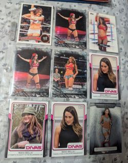 Nikki Bella WWE Cards Card Lot Topps