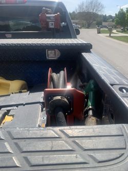 Fuel Tank And Hose Reel