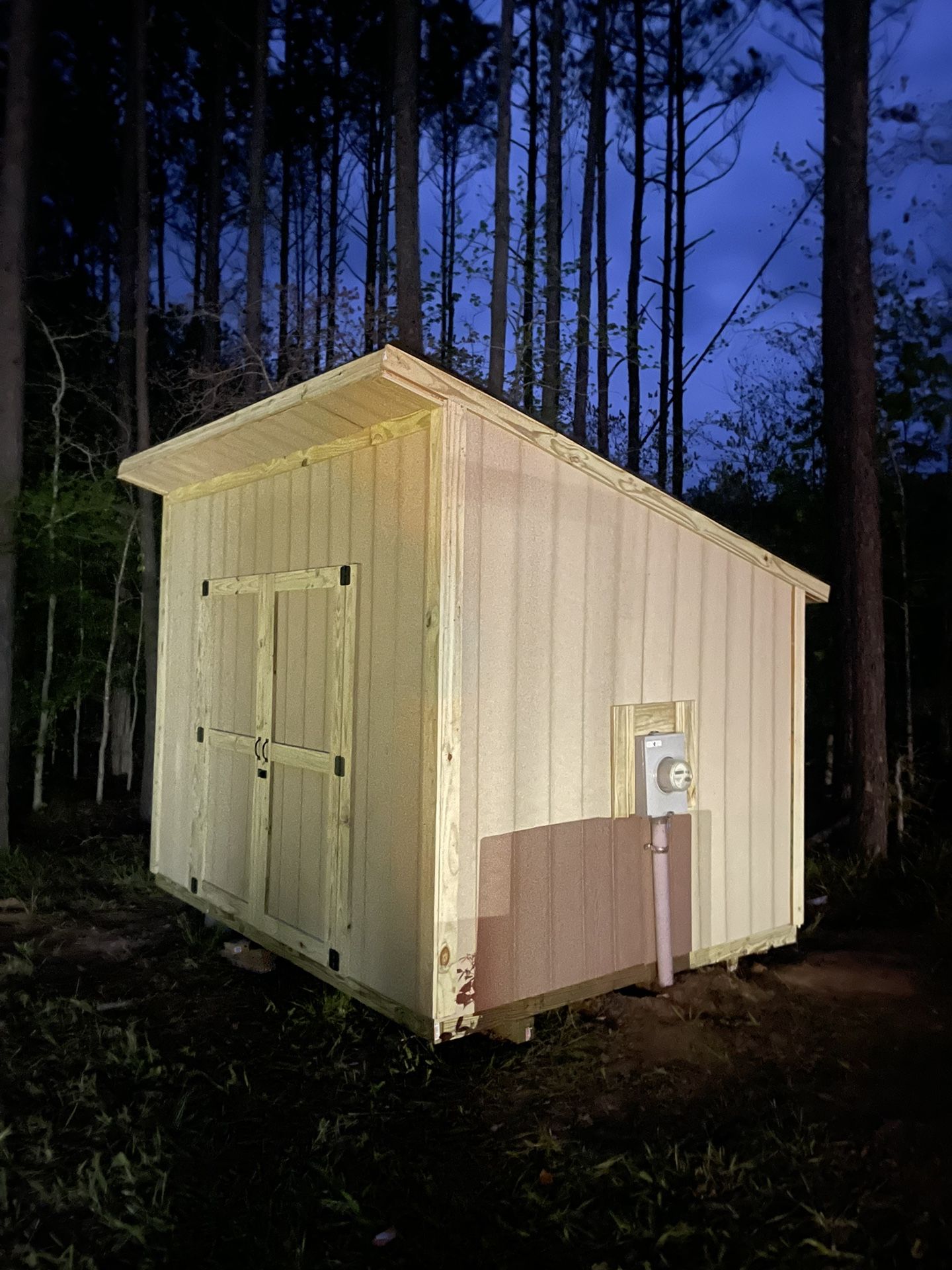 8x10 Lean-to