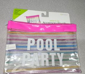 Pool Party Accessory Pouch