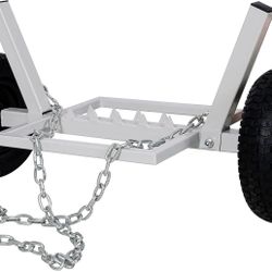 Log Skidding Arch for ATV - Heavy-Duty Log Dolly,Outdoor Logging Tools 1000 LBS Capacity ATV Log Skidding Arch log holder chain on tree stands