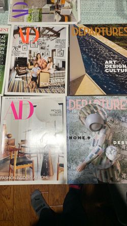 Architectural Digest Magazines& Departures Magazines