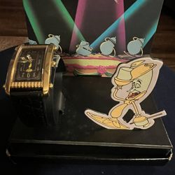 Walt Disney Collectors Club Fossil Watch Featuring Limited Edition Luminere  NIB