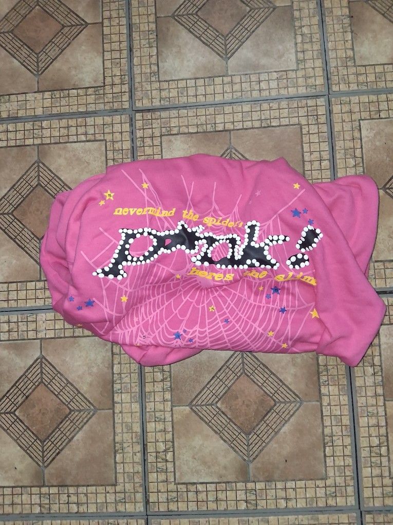 Pink Sp5der Hoodie