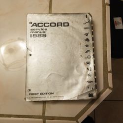 1989 Honda Accord