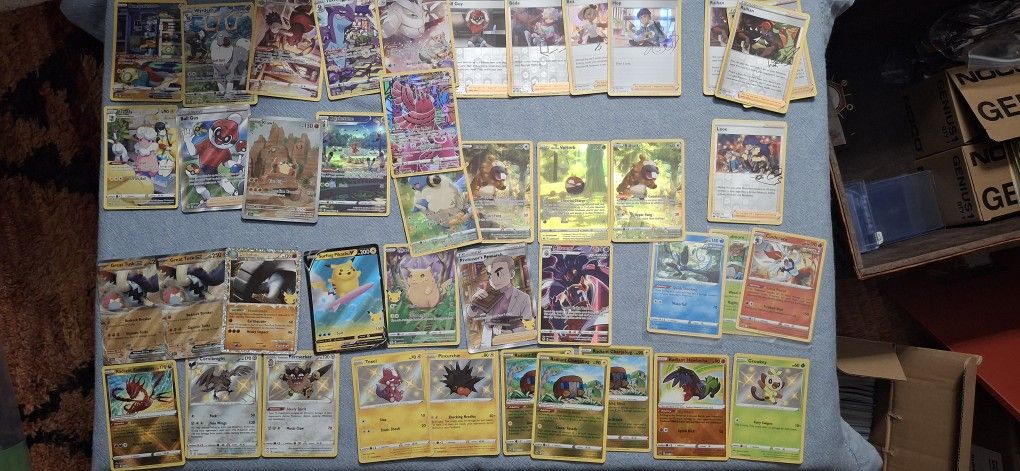 Pokemon Cards (Naruto Promo Too)