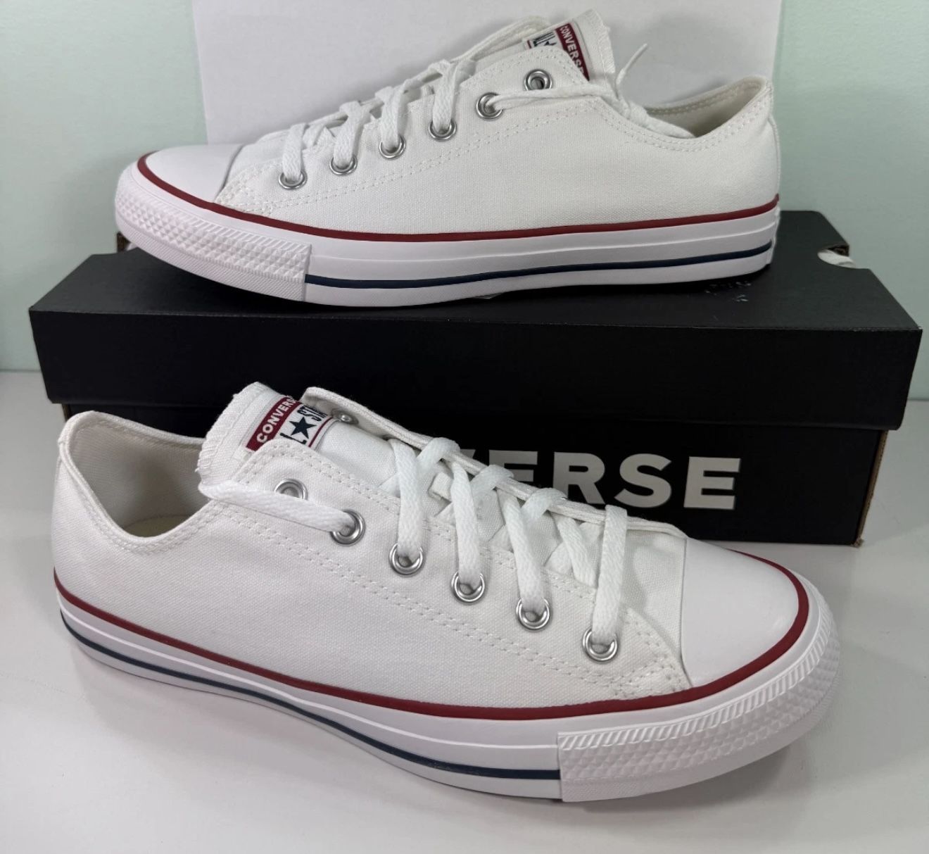 New Converse Chuck Taylor All Star OX shoes - men’s size 10/ women’s size 12