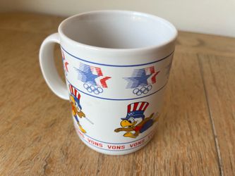 Vons Sam the OlympicEagle collectible coffee mug