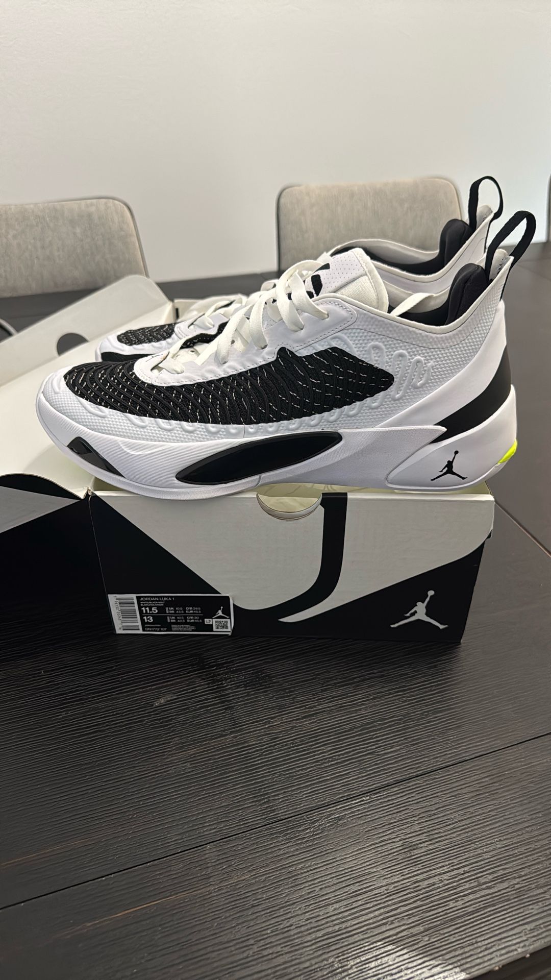 Jordan Luka 1. Size 11.5. Panda White/black