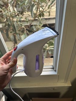 Handheld Garment Steamer with Brush