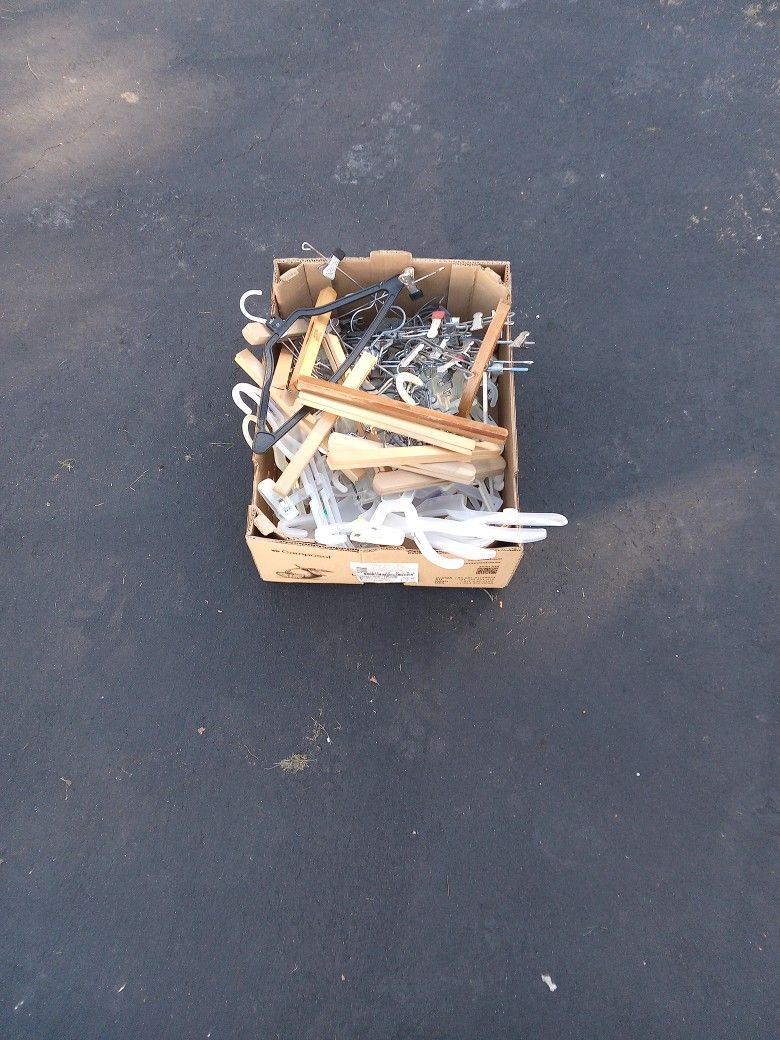 Box Of Hangers $10