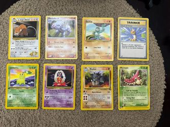 Pokemon Vintage Cards 1st Ed, Lt surge, E-reader