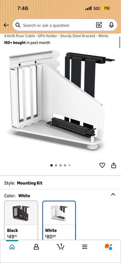 NZXT Vertical GPU Mount Kit