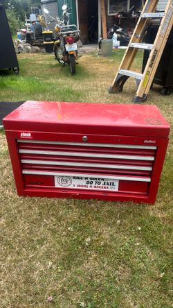 Old craftsman toolbox