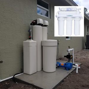 Photo New Water Softener System