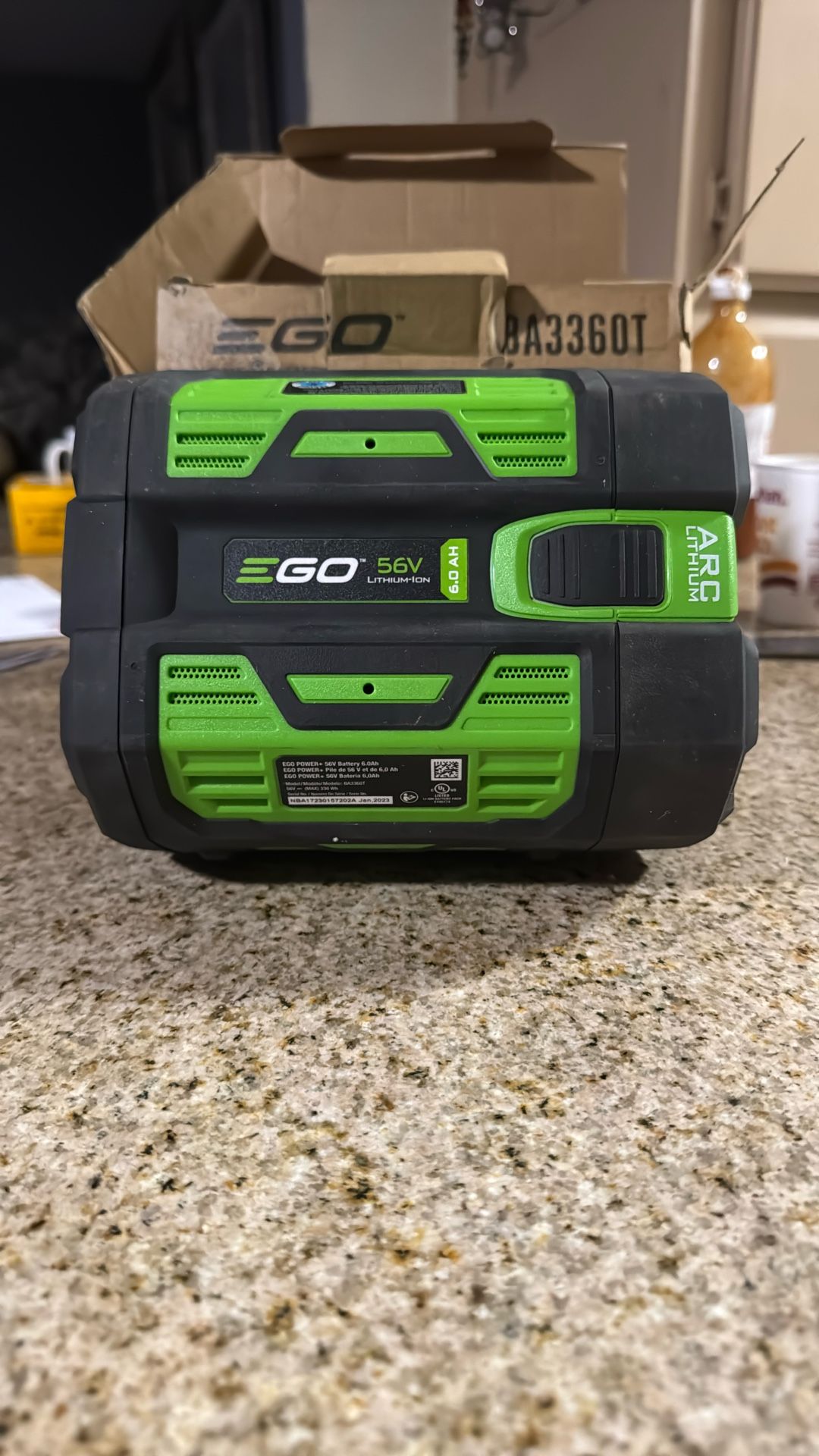 EGO 56V 6.0 Ah ARC Lithium™ battery