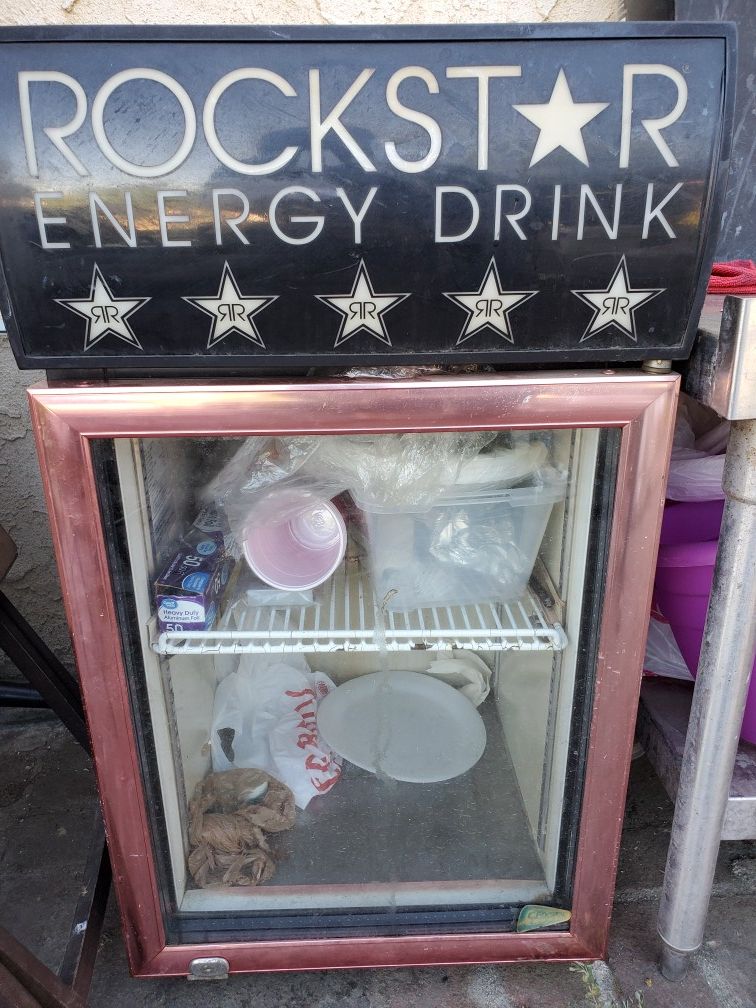Rockstar mini fridge for Sale in Chino, CA OfferUp