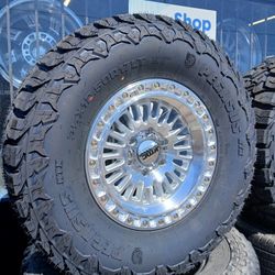 17x8.5 Kmc Aztec 6x139 On 35s RTX🤑✅️💯