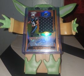 Jonathon Brooks Rookie PATCH Autographed Card