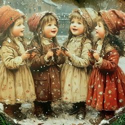 12" Handmade Jingle Bell Wreath 