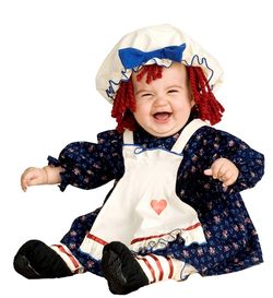 Yarn baby ragamuffin dolly infant (6-12m) costume