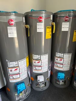New water heater