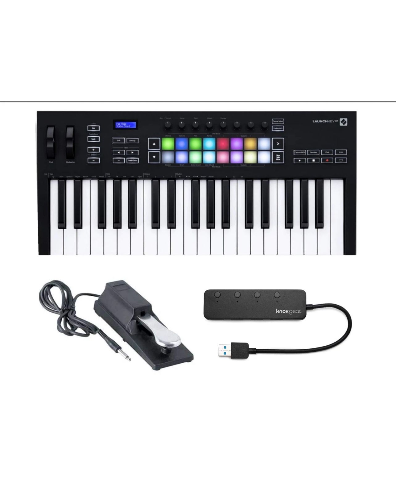 Novation Launchkey 37 Mk3 37-key Keyboard Continue