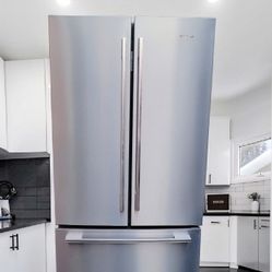 WHIRLPOOL REFRIGERATOR FRIDGE STAINLESS STEEL EXCELLENT CONDITION 