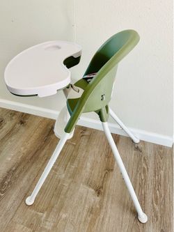 3 in 1 foldable high chair with removable tray and foot rest